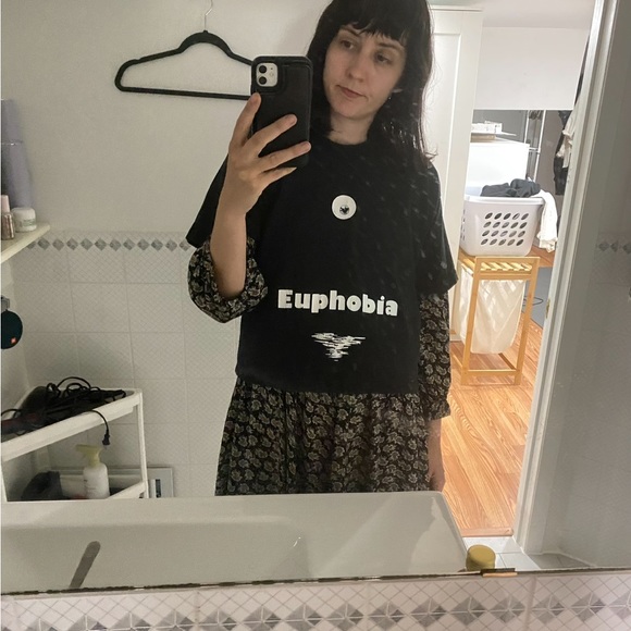Vintage graphic t shirt - Euphobia - Picture 2 of 3